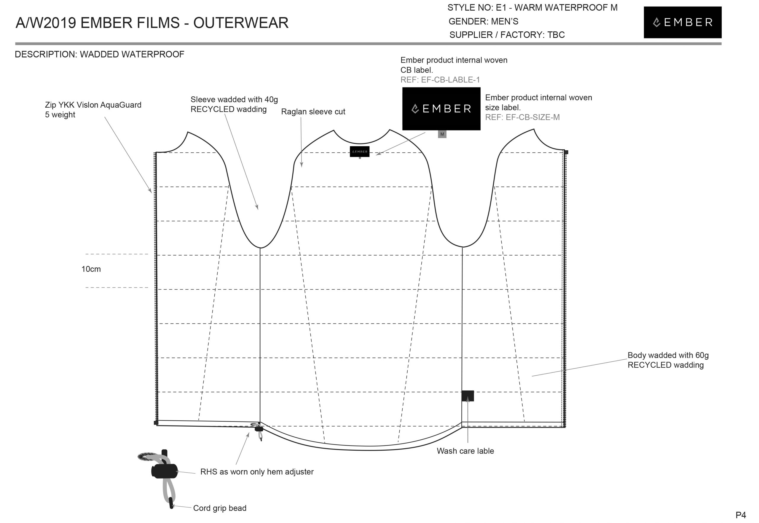 EMBER - E1-WARM WATERPROOF - -4